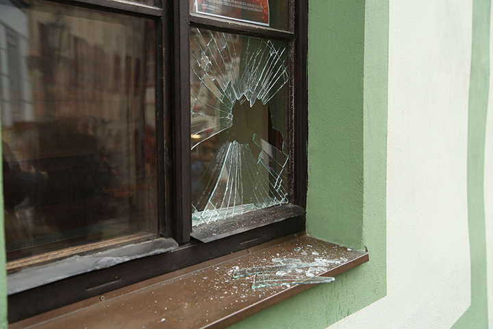 A2B Glass are able to board up broken windows while they are being repaired in Goole.